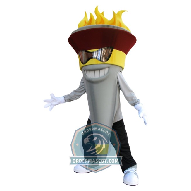Torch Mascot Costume