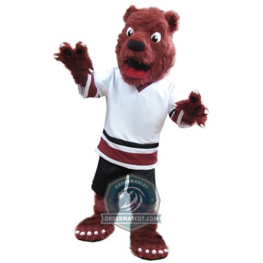 Friendly Bear Mascot Costume For Adult