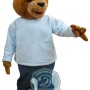 Deluxe Friendly Bear Mascot Costume