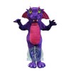Purple Dragon Mascot Costume