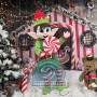 Green Elf Christmas Costume Mascot Costume