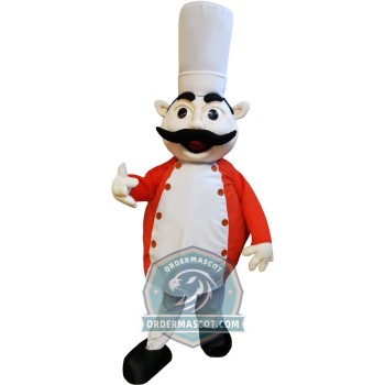 Deluxe Chef Mascot Costume