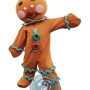 Realistic Gingerbread Man Mascot Costume