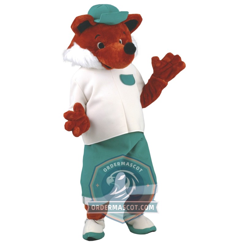 Cute Lightweight Plush Fox Mascot Costume