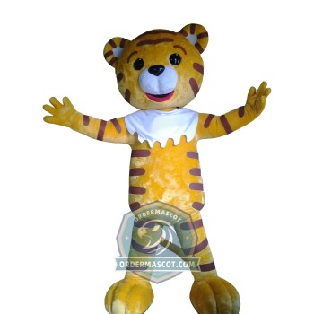 Cute Lighyweight Tiger Mascot Costume