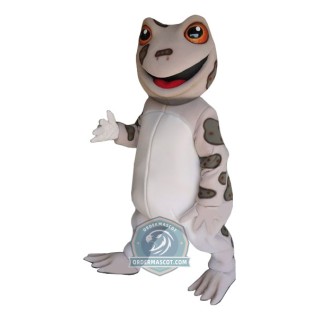 Friendly Lightweight Frog Mascot Costume