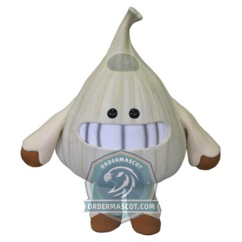 Realistic Garlic Mascot Costume