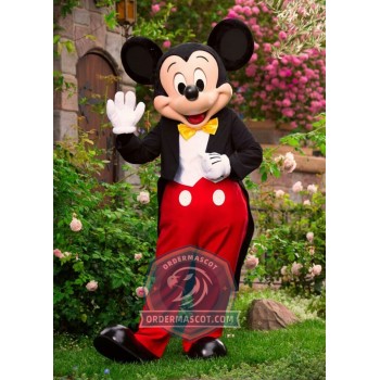 Deluxe Mickey Mascot Costume For Adult