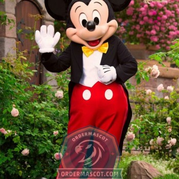 Deluxe Mickey Mascot Costume For Adult