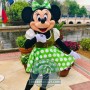 Green Dress Minnie Mascot Costume