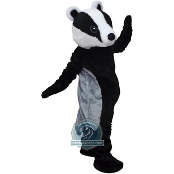 Realistic Badger Mascot Costume