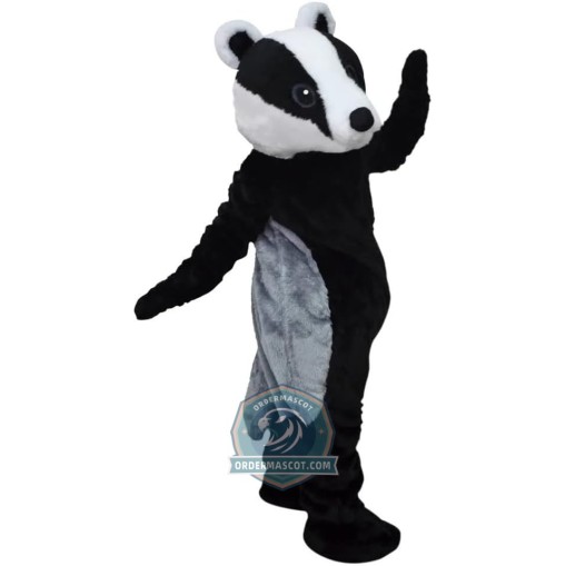 Realistic Badger Mascot Costume