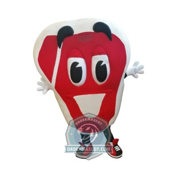 Steak Mascot Costume