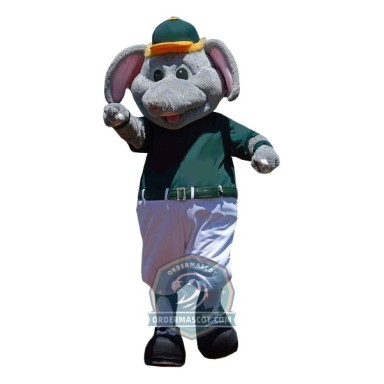 Realistic Sport Elephant Mascot Costume