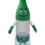 Green Bottle Mascot Costume