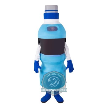 Blue Bottle Mascot Costume