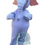 Friendly Lightweight Elephant Mascot Costume