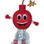 Bomb Mascot Costume