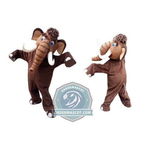Mammoth Mascot Costume