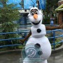 Deluxe Lightweight Snowman Olaf Mascot Costume