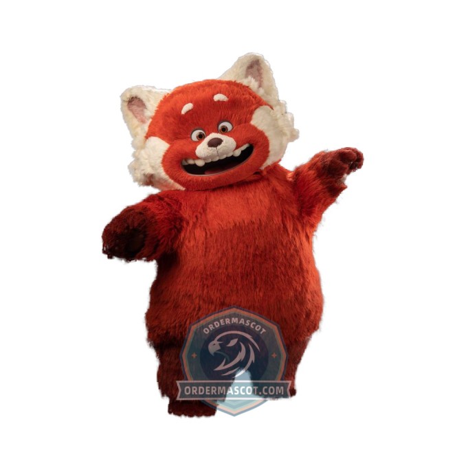 Red Panda Mascot Costume