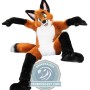 Deluxe Adult Fox Mascot Costume