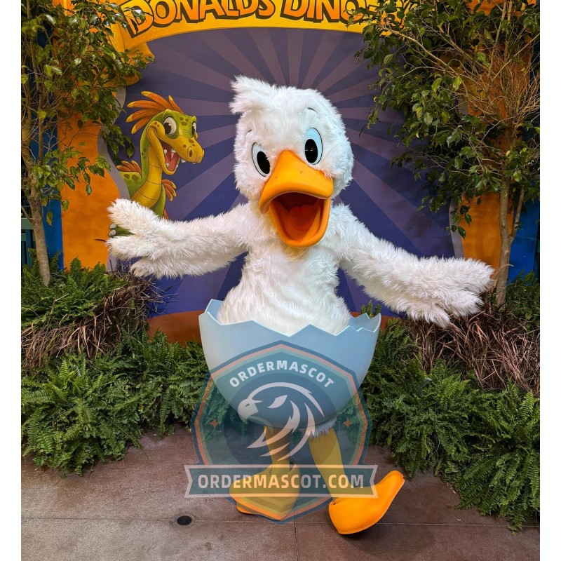 Realistic The Ugly Duckling Mascot Costume