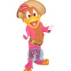Realistic Panchito Pistoles Rooster Mascot Costume