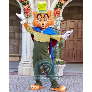 Cartoon Fox Mascot Costume