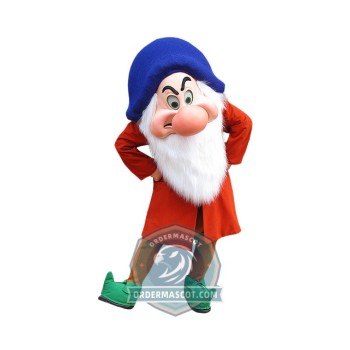 Grumpy The Seven Dwarfs Mascot Costume