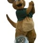 Happy Lightweight Kangaroo Mascot Costume