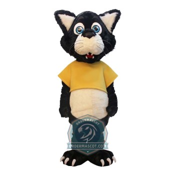 Cute Panther Mascot Costume
