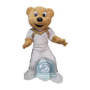 Happy Teddy Bear Mascot Costume