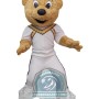 Happy Teddy Bear Mascot Costume