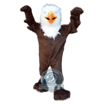 Deluxe Eagle Mascot Costume For Adult