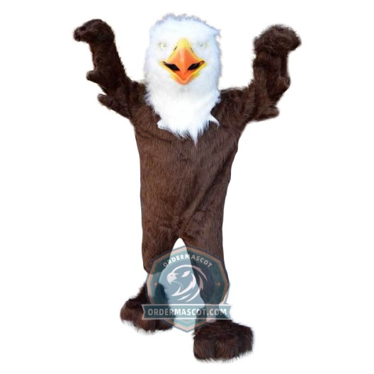 Deluxe Eagle Mascot Costume For Adult