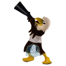 Realistic Sport Eagle Mascot Costume For Adult