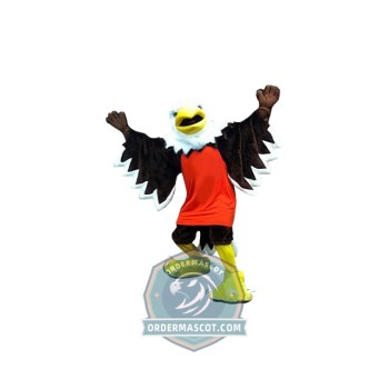 Happy Sport Eagle Mascot Costume
