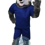 Friendly Lightweight Wolf Mascot Costume