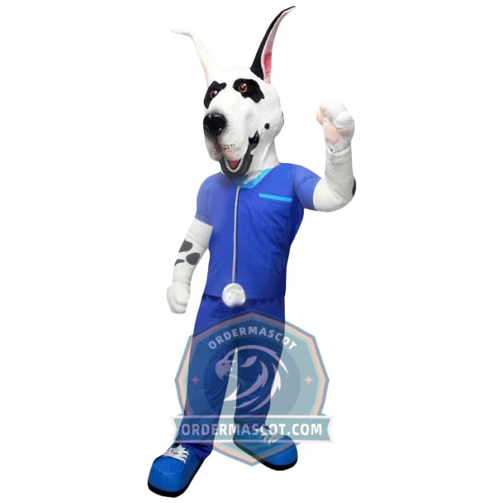 Spotted Dog Mascot Costume