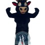 Black Lightweight Bull Mascot Costume