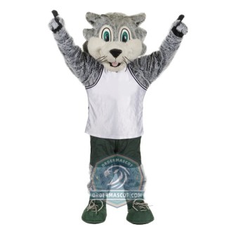 Deluxe Bearcat Mascot Costume