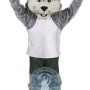 Deluxe Bearcat Mascot Costume