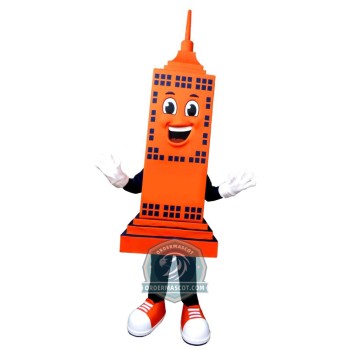 Modern Building Mascot Costume