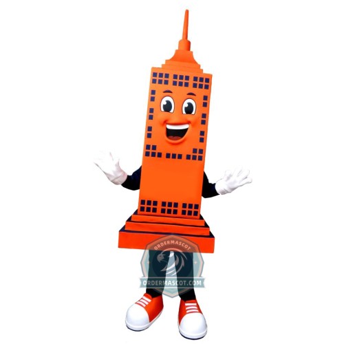 Modern Building Mascot Costume