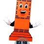 Modern Building Mascot Costume