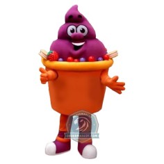 Deluxe Lightweight Ice Cream Mascot Costume