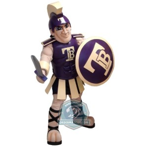 College Spartan Warrior Mascot Costume