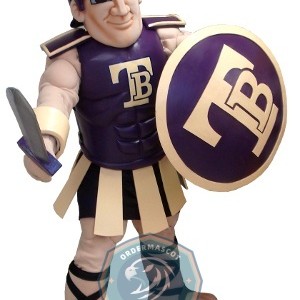 College Spartan Warrior Mascot Costume