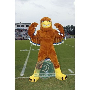 Sport Muscular Eagle Mascot Costume